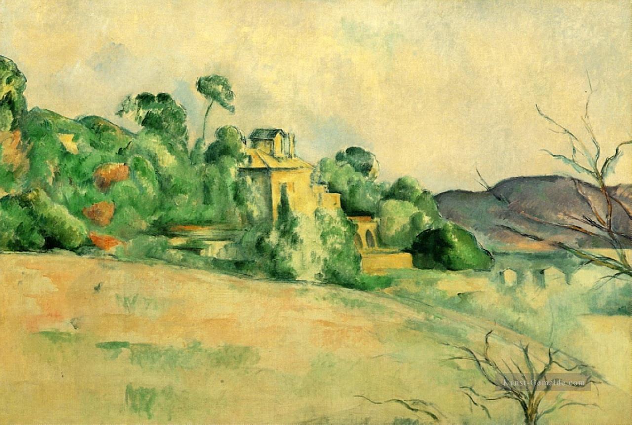 Landschaft um Mittag Paul Cezanne Ölgemälde
